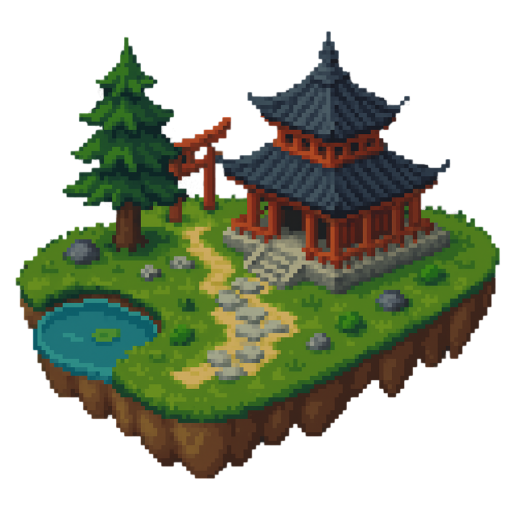 Floating Japanese Island