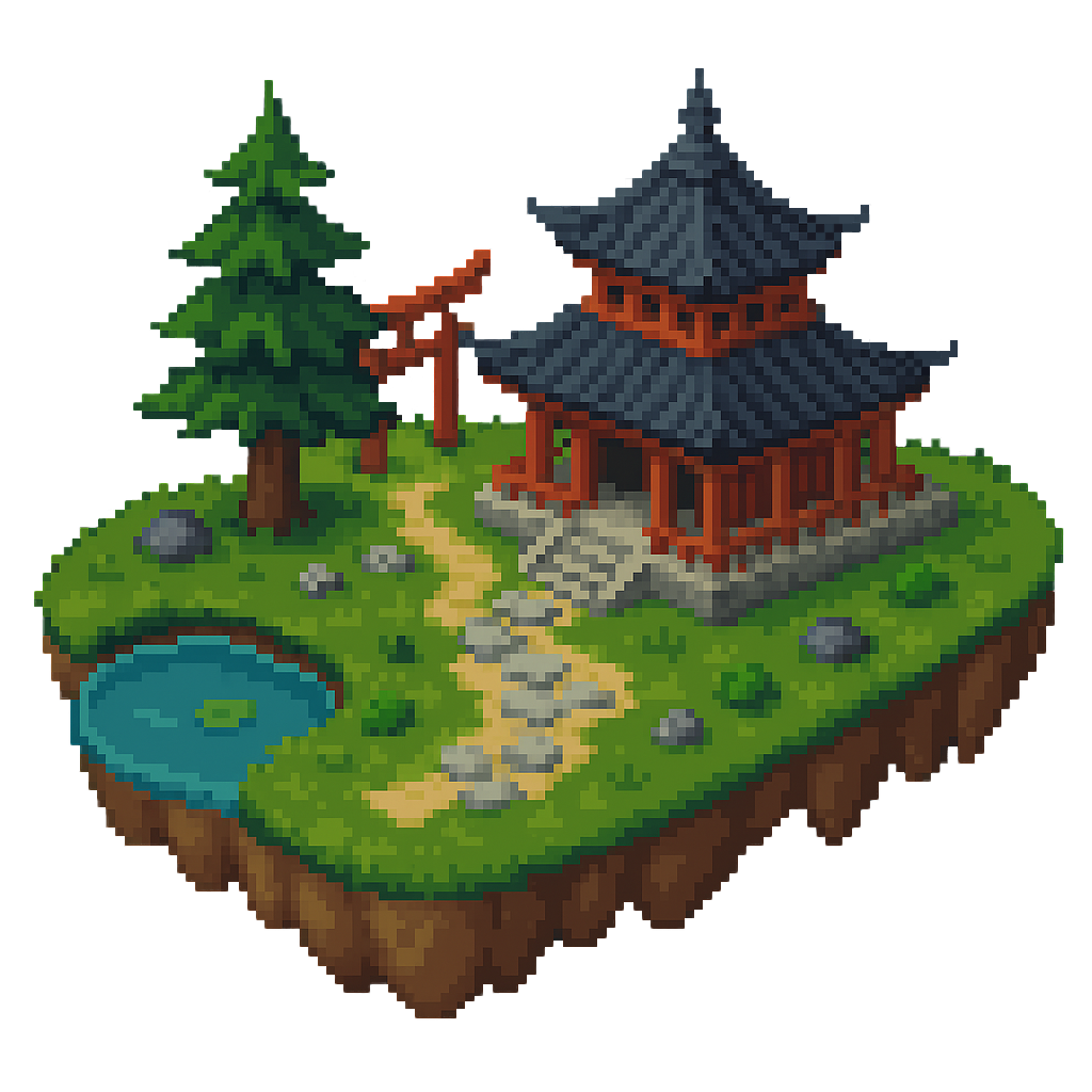 Floating Japanese Island